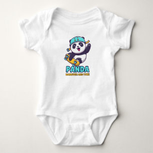 Body Para Bebê Panda ressaca e garoto