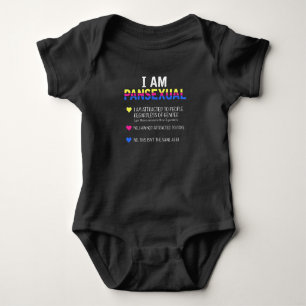 Body Para Bebê Pansexual Orgulho LGBT Direitos Iguais