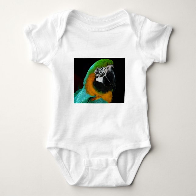 Body Para Bebê Papagaio (Frente)