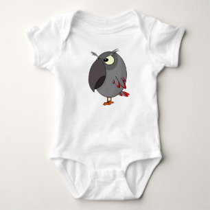Body Para Bebê Papagaio-cinza africano