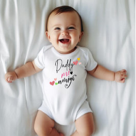Body Para Bebê Papai meu amigo, presente de recém-nascido