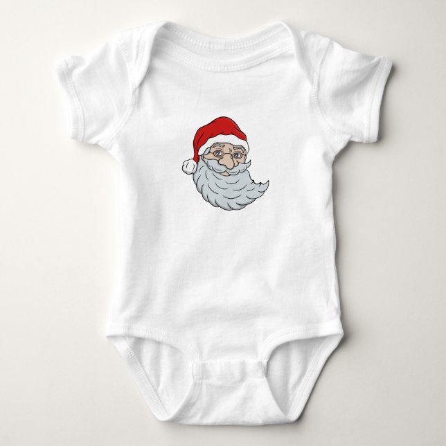 Body Para Bebê Papai Noel (Frente)