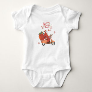 Body Para Bebê Papai Noel a caminho