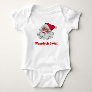 Body Para Bebê Papai Noel polonês #2