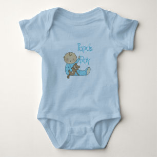 Body Para Bebê Papai's Boy