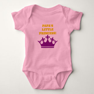 Body Para Bebê Papai's Lil Princess