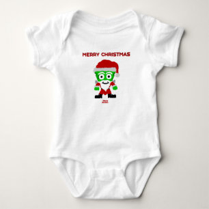 Body Para Bebê Papais noeis FrankenQueijo Bebê Jersey Bonito
