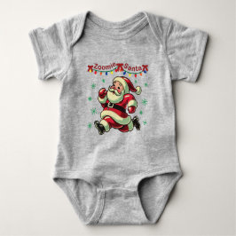 Body Para Bebê Papais noeis Zoomie Natal