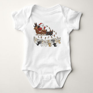 Body Para Bebê Papel&Pukku Feliz Natal!