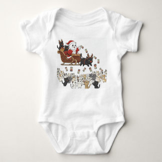 Body Para Bebê Paper&Pukku Merry Christmas!