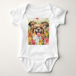 Body Para Bebê Papillon Baby Bodysuit – Watercolor