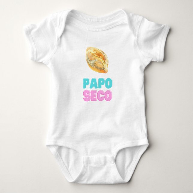 Body Para Bebê Papo Seco (Frente)