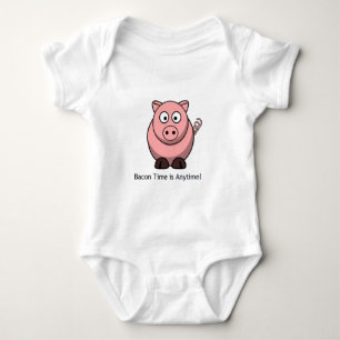 Body Para Bebê Para amantes do bacon