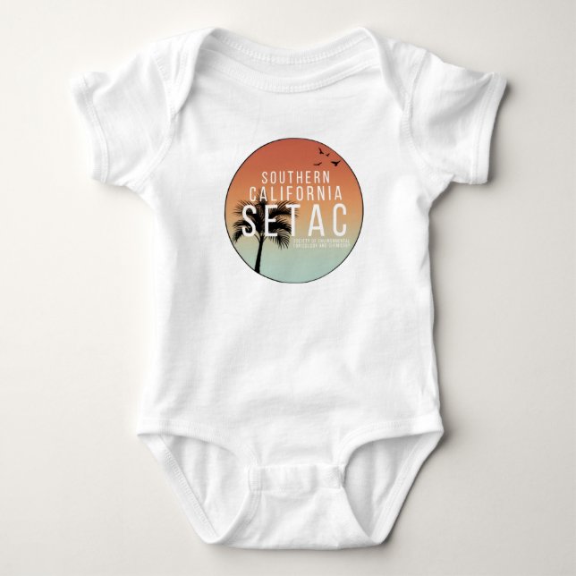 Body Para Bebê Para Bebês do SETAC da SoCal (Frente)