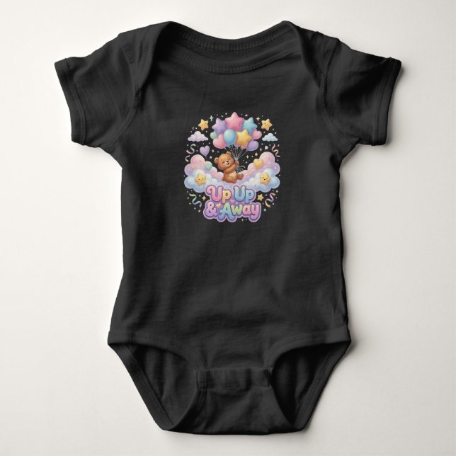 Body Para Bebê Para Cima e Para Longe (Frente)