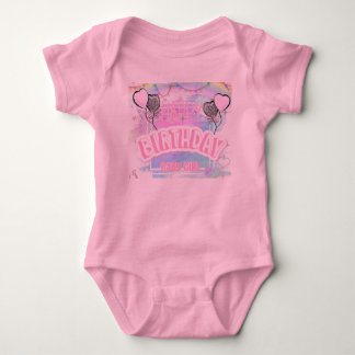 Body Para Bebê Para o Aniversário de Bebês Meninas Projeto de Des