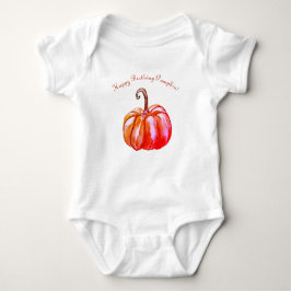 Body Para Bebê Parabéns Pumpkin T-shirt