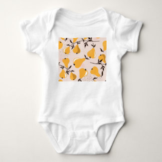 Body Para Bebê Paraíso Pear: Sobreposições Coloridas