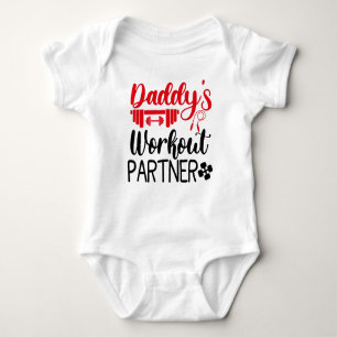 Body Para Bebê Parceiro de Trabalho do pai