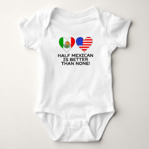 Body Para Bebê Parcialmente mexicano é melhor do que nenhuns