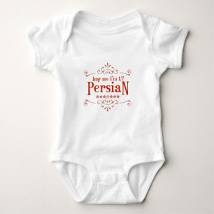 Body Para Bebê Parcialmente persa