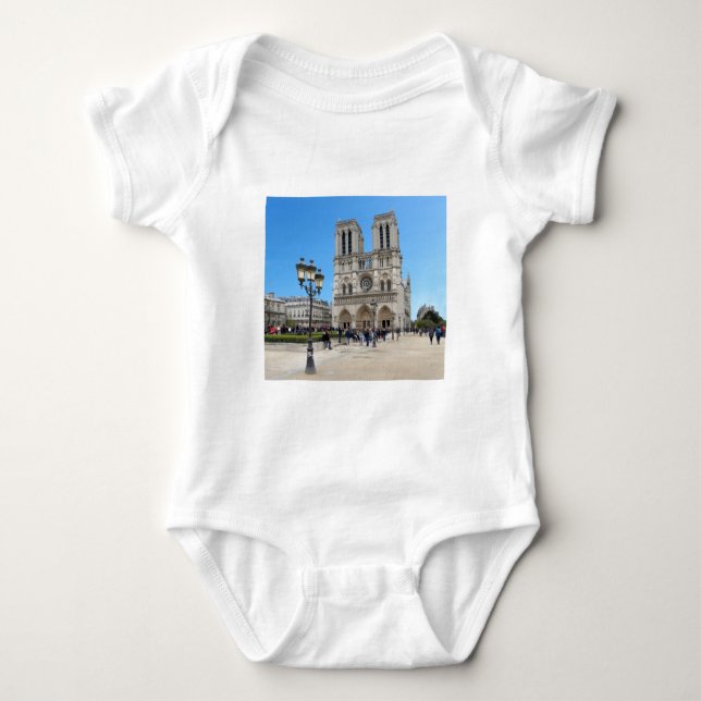Body Para Bebê PARIS Notre Dame (Frente)