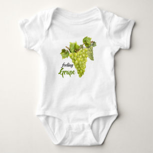 Body Para Bebê Parreira de Uvas Fruta