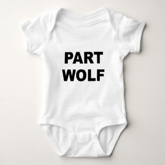 Body Para Bebê Part Wolf