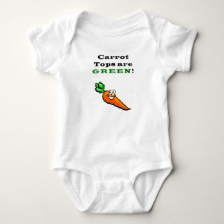 Body Para Bebê Parte superior da cenoura