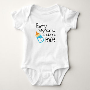 Body Para Bebê Party minha ucha BYOB