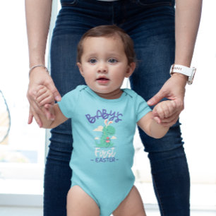BODY PARA BEBÊ PÁSCOA DE BEBÊ PERSONALIZADA