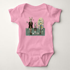 Body Para Bebê Páscoa De Porco De Bebê