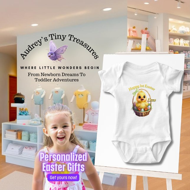Body Para Bebê Páscoa Personalizada Bebê Roupa (Criador carregado)