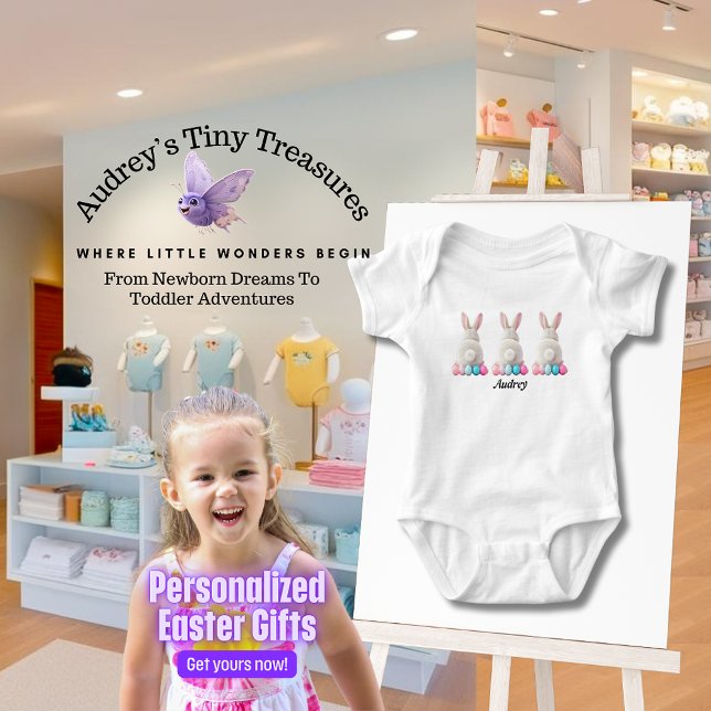 Body Para Bebê Páscoa Personalizada Bebê Roupa (Criador carregado)