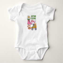 Body Para Bebê Passada retrô