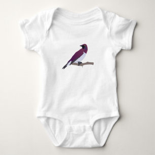 Body Para Bebê Pássaro Exótico