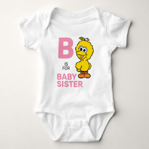 Body Para Bebê Pássaro Grande   B é de Bebê Irmã