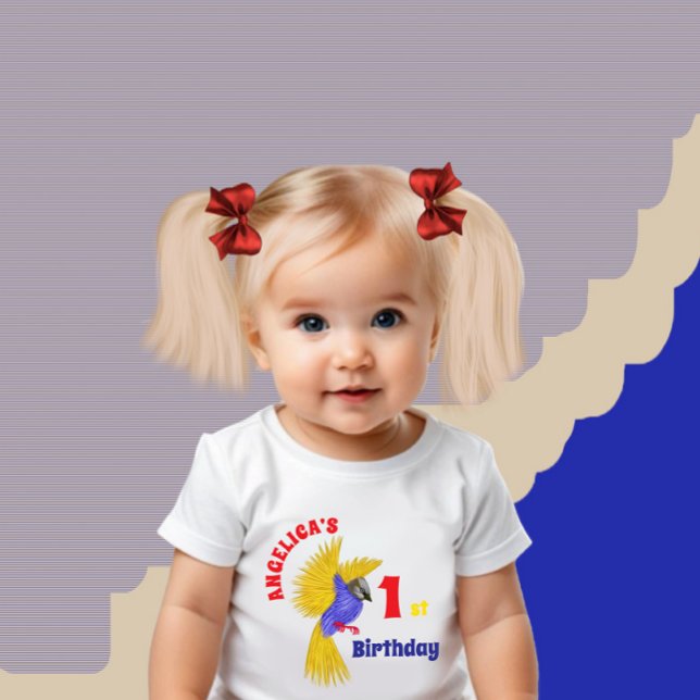 Body Para Bebê Pássaro pequeno (Criador carregado)