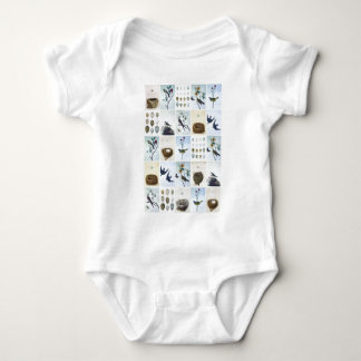 Body Para Bebê Pássaros e ninhos