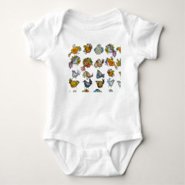 Body Para Bebê Pássaros & Passarinhos