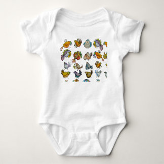 Body Para Bebê Pássaros & Passarinhos