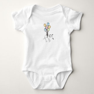 Body Para Bebê Passeio de Balão Bebê