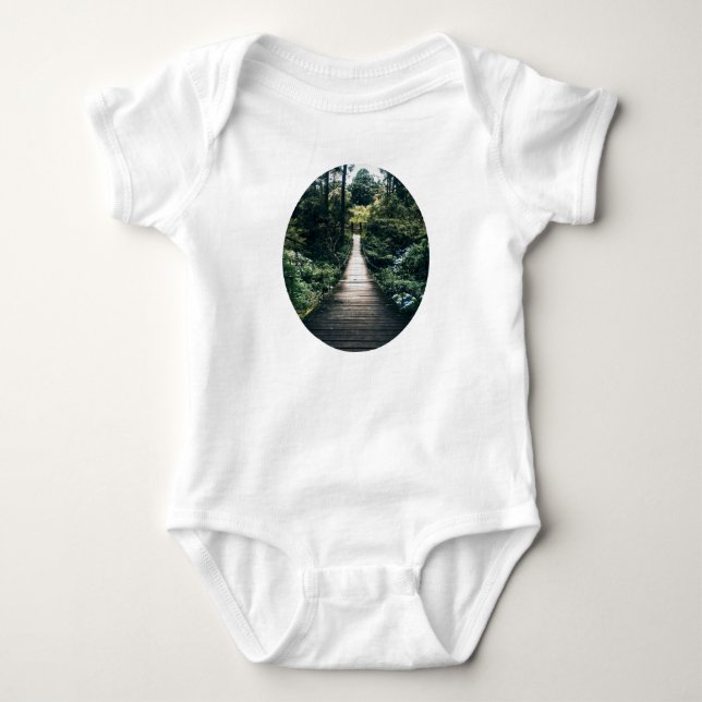 Body Para Bebê Passeio Pela Floresta (Frente)