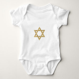 Body Para Bebê Passover Matzoh Star de David
