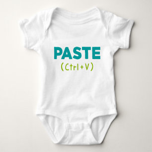 Body Para Bebê PASTE (Ctrl+V) Copiar e Colar