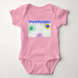 Body Para Bebê Pastel Galaxies Impressionist Art Baby Bodysuit