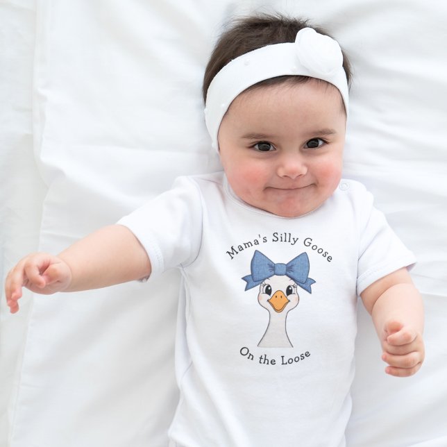 Body Para Bebê Pata Chata com Laço de Cabelo  (Criador carregado)