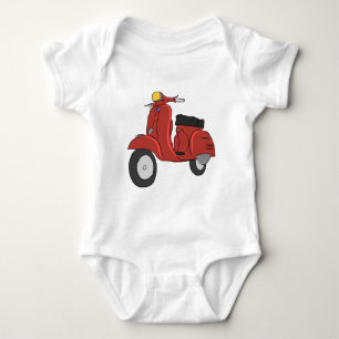 Body Para Bebê Patinete dos SS do Vespa