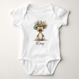 Body Para Bebê Patinho Fofo