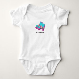 Body Para Bebê Patins de Rodas